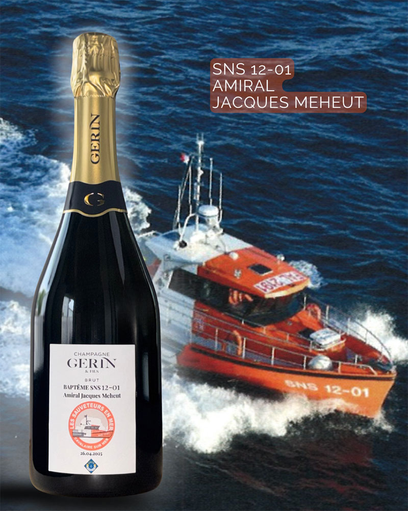 Gérin célèbre le nouveau navire de la SNSM