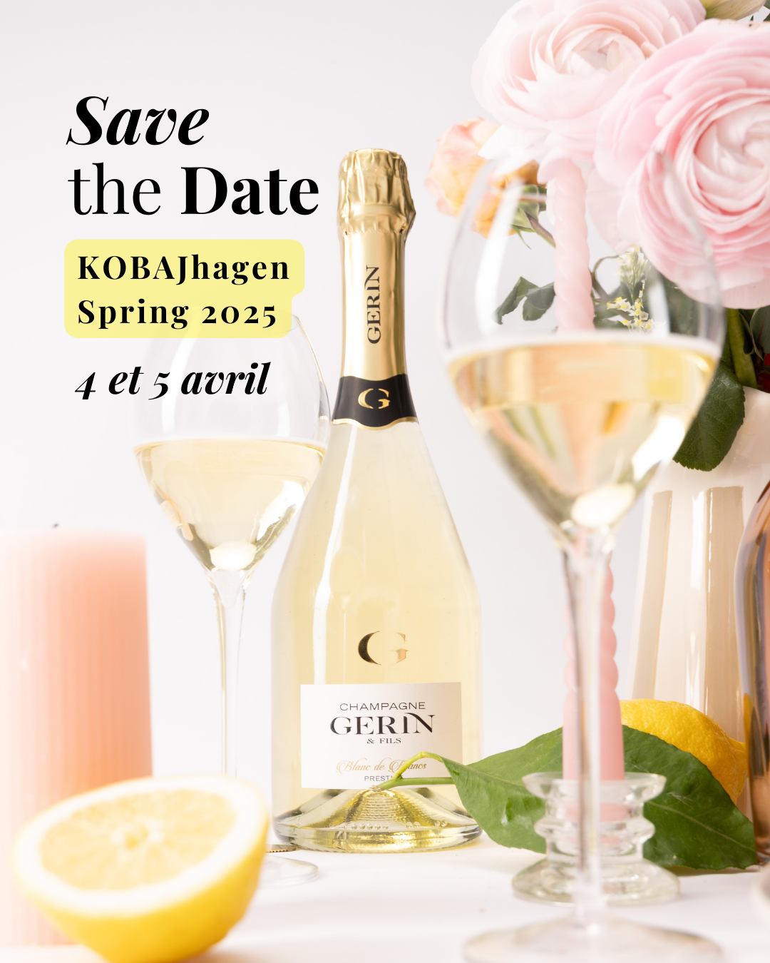 Rendez-vous à Copenhague pour découvrir nos champagnes !
